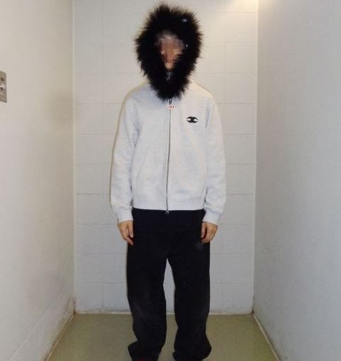 퍼 후디 라이트 그레이