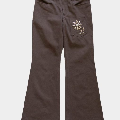 XXXXXXSOCIETY 로니 플레어 팬츠 (브라운)