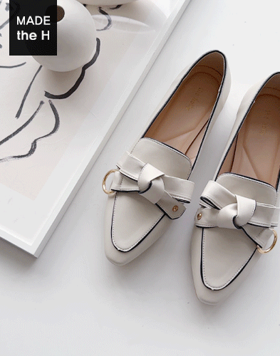 [자체제작/소가죽] 시그니처 로퍼 2cm (724X8)