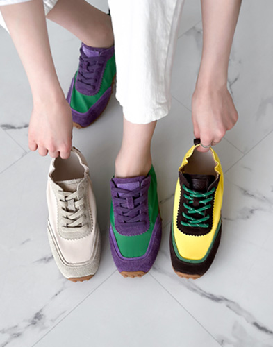 [소가죽] 크리스 스니커즈 1cm (321C5)